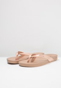 Reef CUSHION COURT - Sandale cu baretă între degete - rose gold