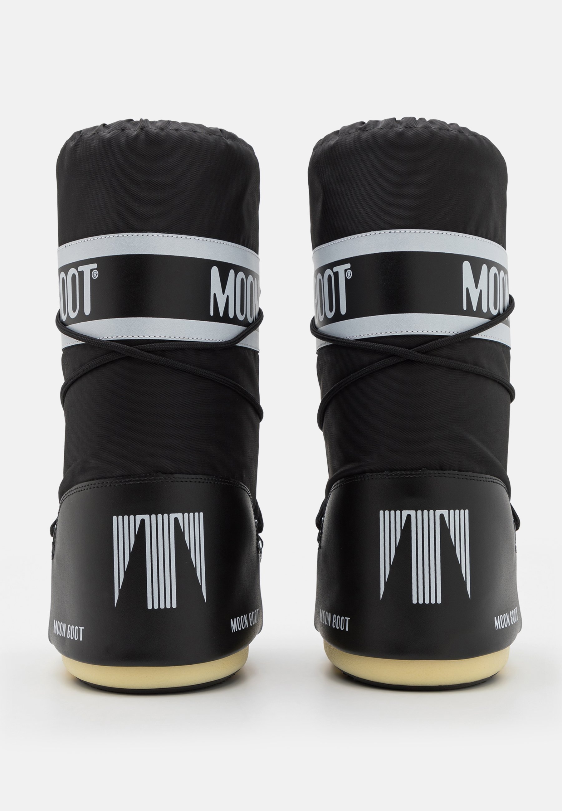 Moon Boot ICON UNISEX - Cizme cu șireturi - black/negru - Zalando.ro