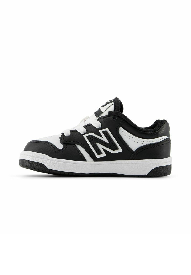 New Balance B480 LACE - Scarpe primi passi - black nb/white/nero ...