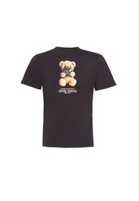 CLOSURE London BLACK HEART TEDDY TEE - T-shirts print - black