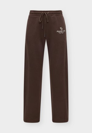 Abercrombie & Fitch, SUNDAY BARREL - Pantalon classique - brown