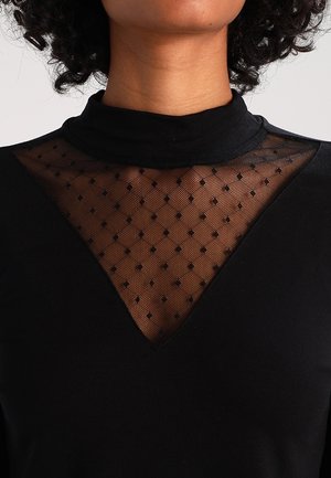 ONLY, T-shirt à manches longues - black