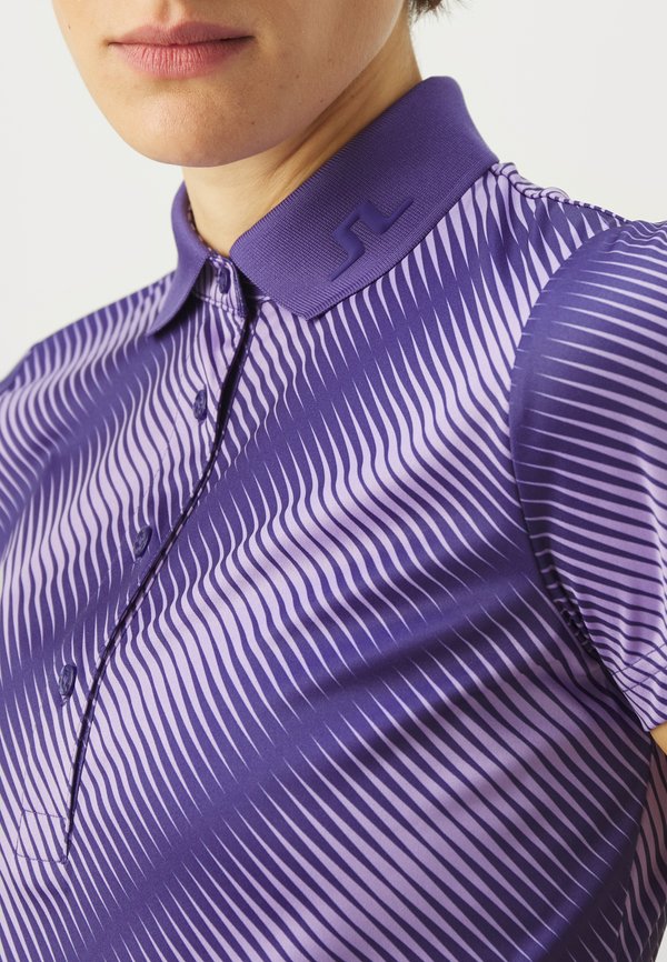 HEIDI - Polo shirt - comb deep wisteria4