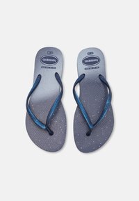 Havaianas - SLIM GLOSS - Sandále T-bar - navy blue Miniatúrny obrázok 1