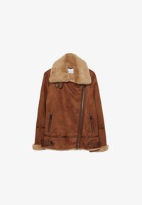 Stradivarius DOUBLEFACE-BIKER MIT WEICHEM Giacca invernale