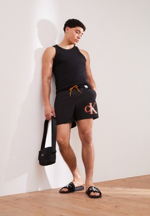 MEDIUM DRAWSTRING-GRAPHIC - Badeshorts -  black