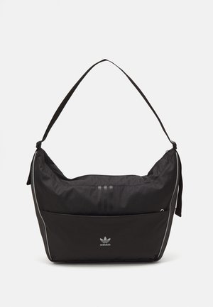 UNISEX - Borsa a tracolla - black/reflective silver