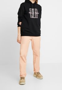 NA-KD Jersey con capucha - black