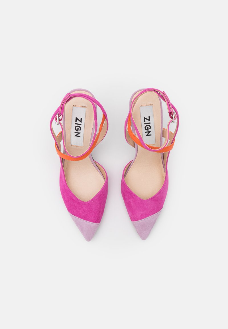 Damen Pumps | Zign LEATHER Pumps orange/lilac/pink/orange - WL77410 Damen Pumps | Zign LEATHER Pumps orange/lilac/pink/orange - WL77410