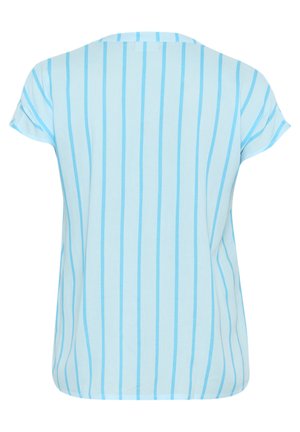 Kaffe Curve KCSIDA WING SL  - Blouse - atomizer    blue atoll stripe