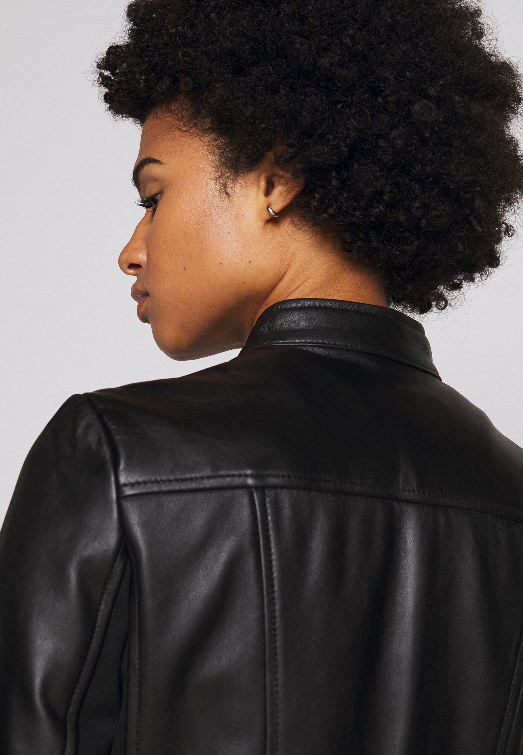 MICHAEL Michael Kors PONTI COMBO Skinnjakke black MICHAEL Michael Kors PONTI COMBO Skinnjakke black