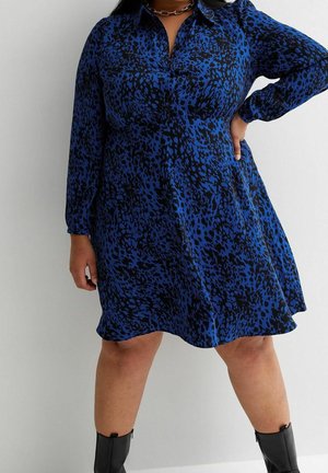 Blusenkleid - blue