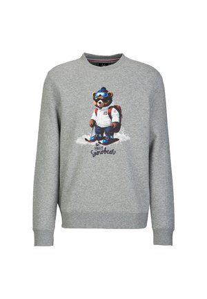 Sweatshirt - grey melange