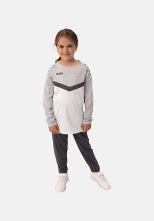 JAKO, JAKO FUSSBALL - TEAMSPORT TEXTIL - SWEATSHIRTS ICONIC SWEATSHIRT KIDS - Felpa - weissgrau