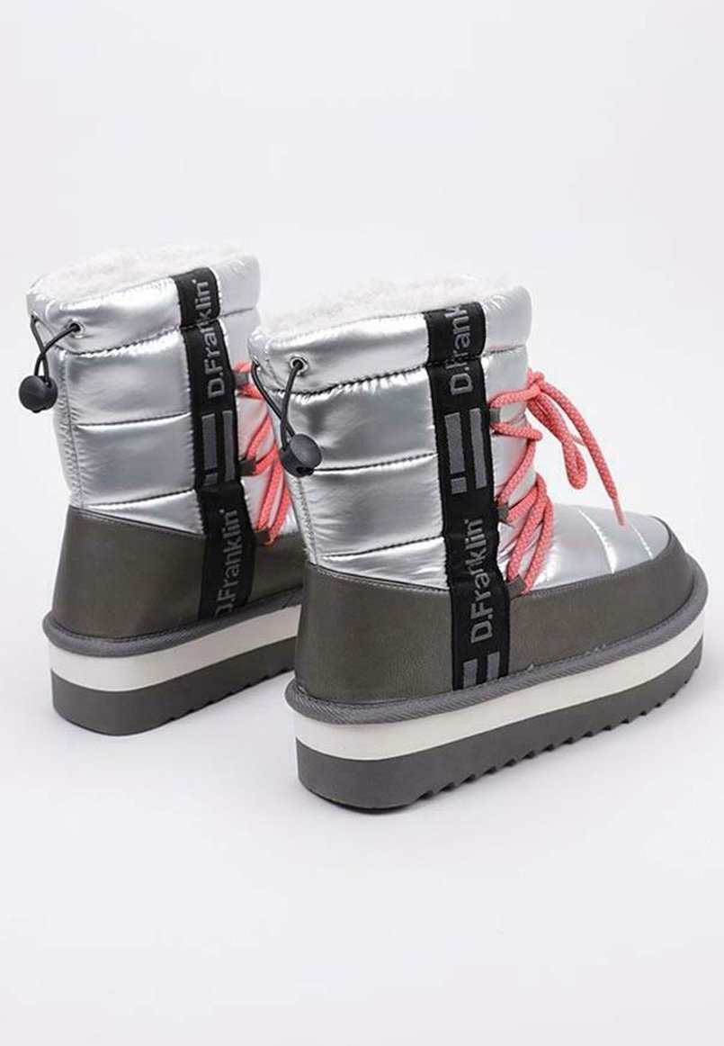 D.Franklin NORDIC V2 BOMB - Snowboots - silver/zilverkleurig - Zalando.nl