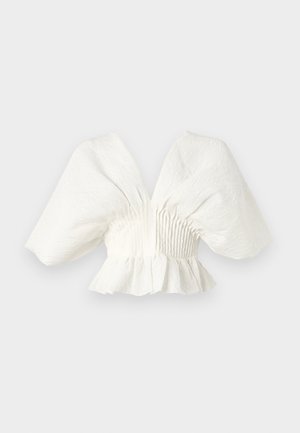 ELEGI SOLID - Bluse - cream