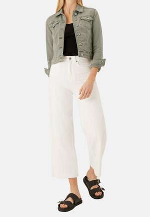 Veste en jean - khaki