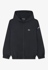 Lacoste DIAMOND TAFFETA WIND JACKE - Veste légère - noir