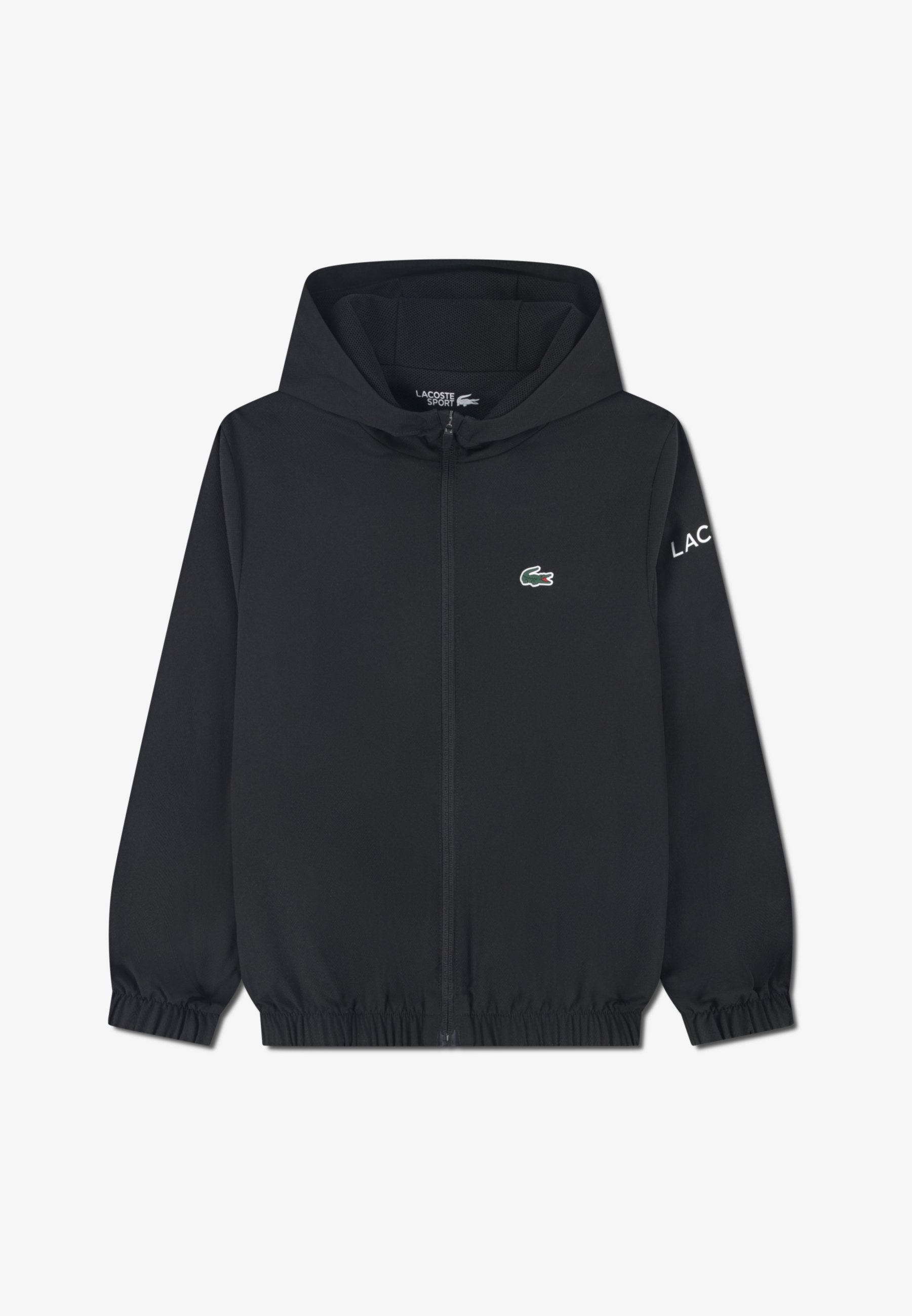 Lacoste DIAMOND TAFFETA WIND JACKE Veste légère noir