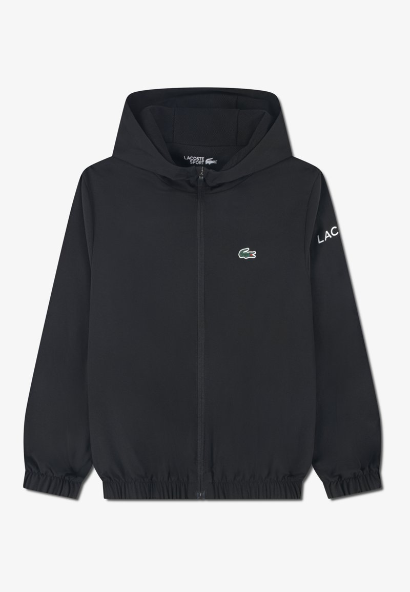 Lacoste DIAMOND TAFFETA WIND JACKE - Giacca leggera - noir