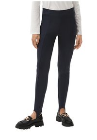 s.Oliver MIT FUSSSCHLAUFE - Legging (type pantalon) - navy