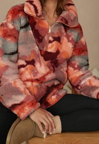 Next Fleece trui - pink