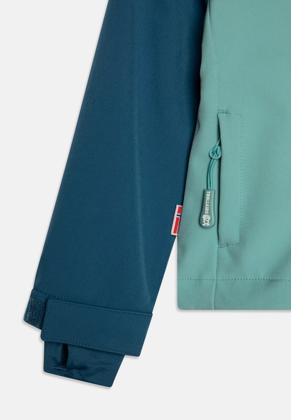GIRLS KRISTIANSAND - Soft shell jacket - aqua haze3