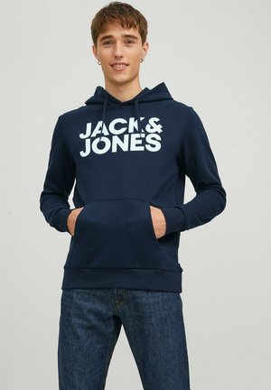 Jack & Jones MIT ECORP - Hoodie - navy
