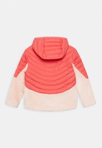 Columbia POWDER LITE GIRLS NOVELTY HOODED - Blouson - blush pink peach blossom