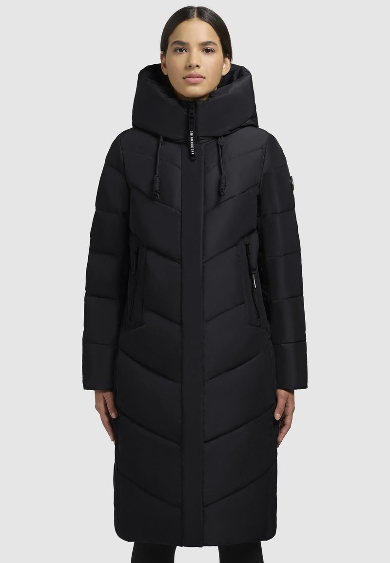 khujo TARU - Cappotto invernale - schwarz