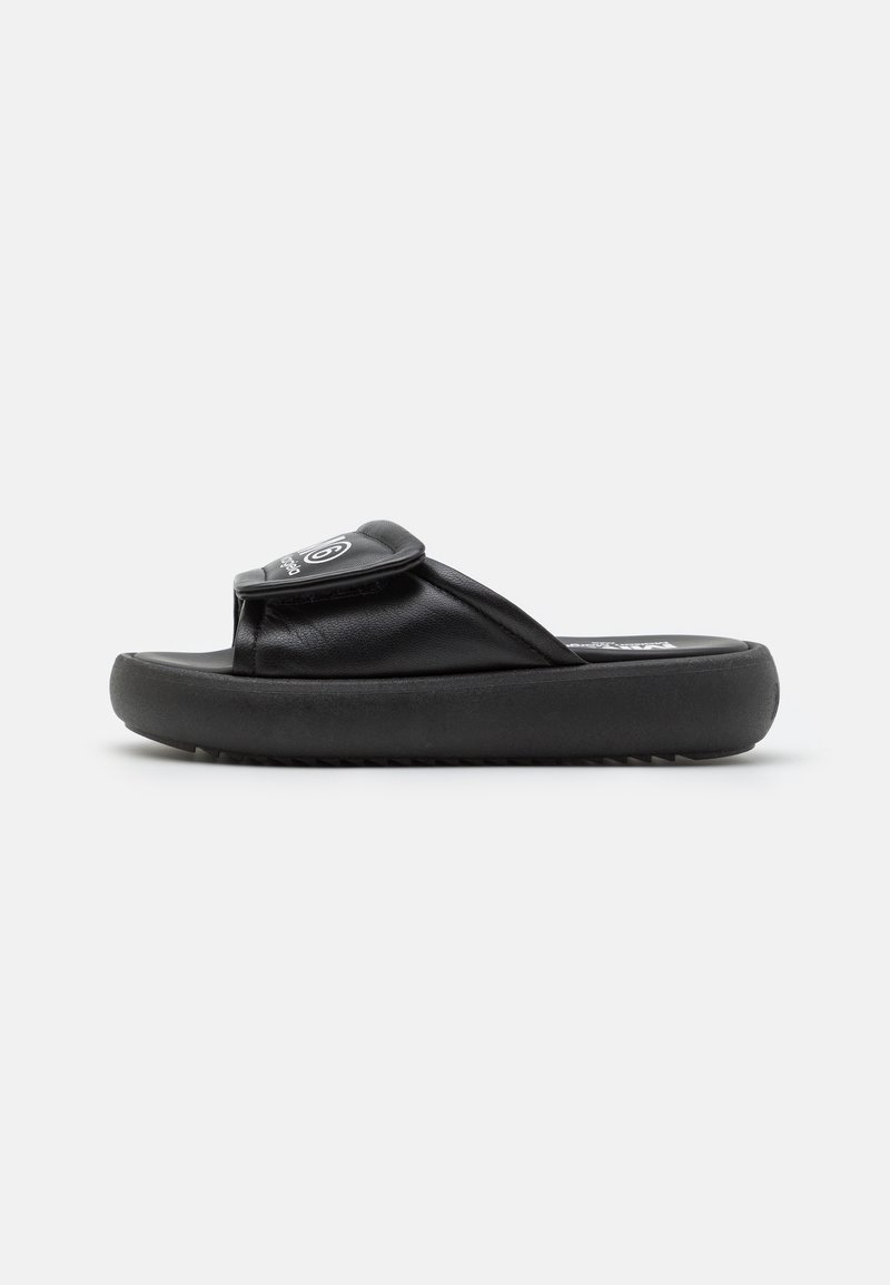 MM6 Maison Margiela - UNISEX - Muiltjes - black/white, Vergroten