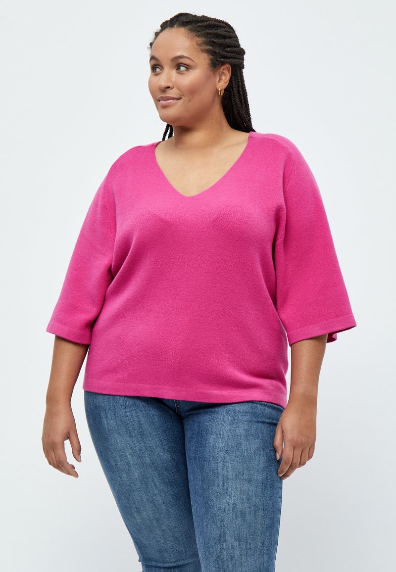 PEPPERCORN PCROSALIA - Strickpullover - magenta pink