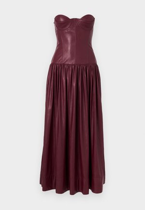 ELIZA MIDI DRESS - Μάξι φόρεμα - burgundy