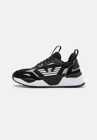 EA7 Emporio Armani - ACE RUNNER UNISEX - Tenisky - black/silver Miniatura obrázku 1