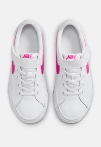 Nike Sportswear COURT LEGACY - Sapatilhas - white/laser fuchsia