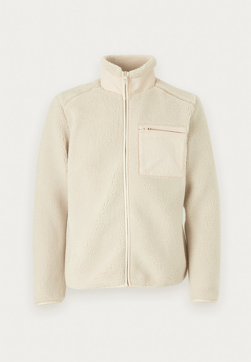 Only & Sons Fleecejas beige