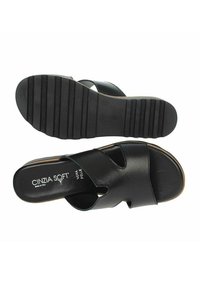Cinzia Soft Ciabattine - nero