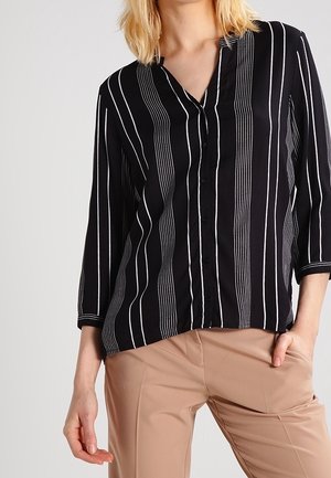 Overhemdblouse - black