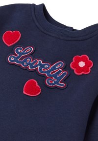 OVS WITH LOVELY BOUCLÉ PATCH - Robe de jour - blue red