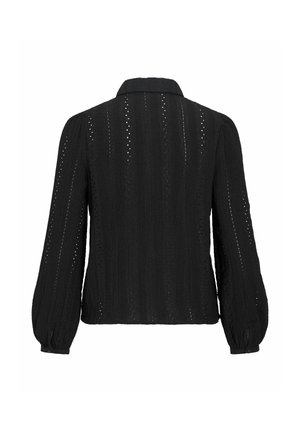 VILA, SHIRT VIZANIA LONG SLEEVED - Chemisier - black beauty1