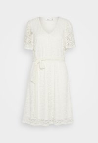 VIBLAIR V NECK SHORT DRESS - Koktel haljina / svečana haljina - egret