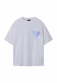 LMTD NIRVANA - Camiseta estampada - bright white