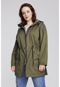 Ulla Popken Parka - dark green