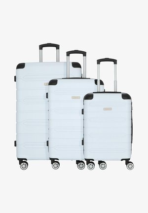 Nowi RHODOS SET 3 TEILIG - Kofferset - weiss sz