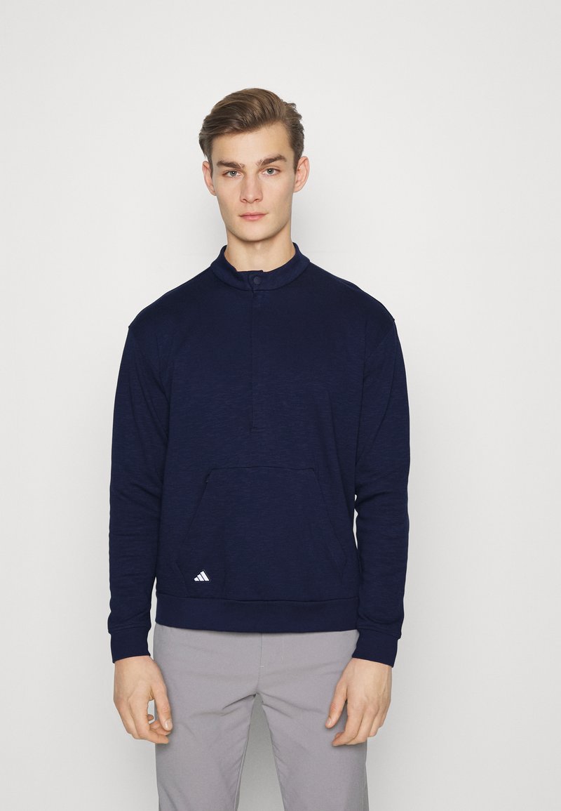 adidas Golf MENS GO TO QUARTER ZIP Sweatshirt collegiate navy/dark