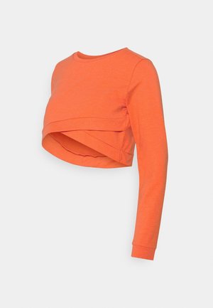 Sweatshirt - orange