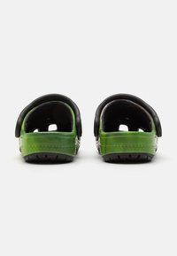 Crocs SMU CLASSIC TIE DYE GLOW IN THE DARK OVERLOAD UNISEX - Ciabatte da mare - black/multi-coloured