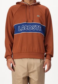 Lacoste Felpa con cappuccio - dark red