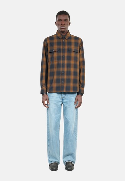 The Kooples À CARREAUX - Camicia - dark brown