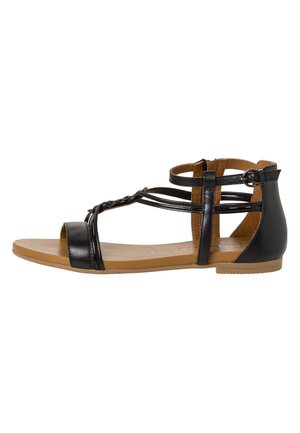 Riemensandalette - black